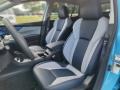 2022 Subaru Crosstrek Navy/Gray Interior Front Seat Photo