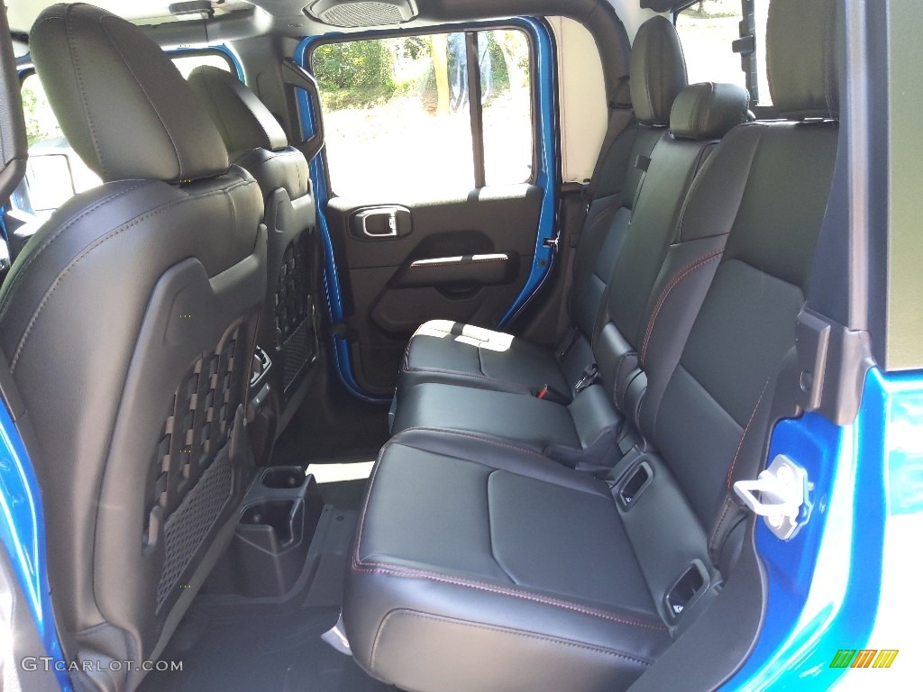 2022 Gladiator Rubicon 4x4 - Hydro Blue Pearl / Black photo #14
