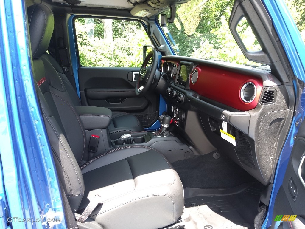 2022 Gladiator Rubicon 4x4 - Hydro Blue Pearl / Black photo #17