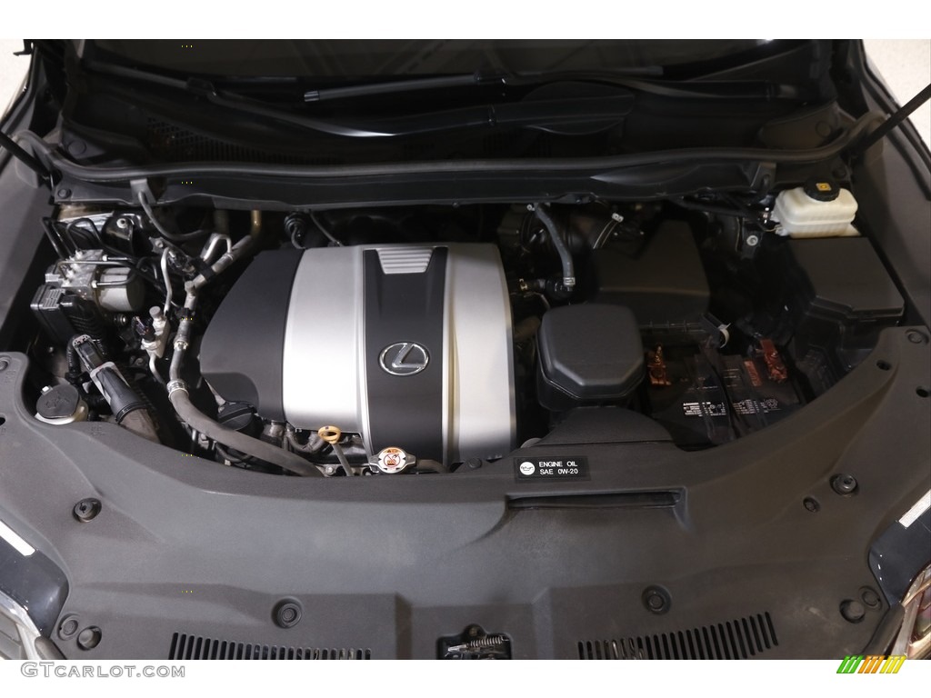 2018 RX 350 F Sport AWD - Obsidian / Rioja Red photo #23