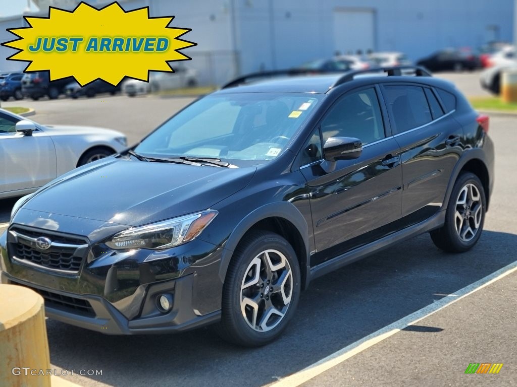 2019 Crosstrek 2.0i Limited - Crystal Black Silica / Black photo #1