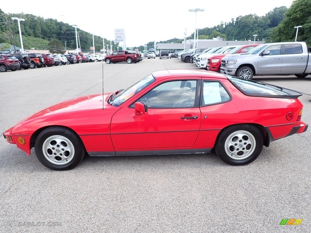 Guards Red 1988 Porsche 924 S Exterior Photo #144580589