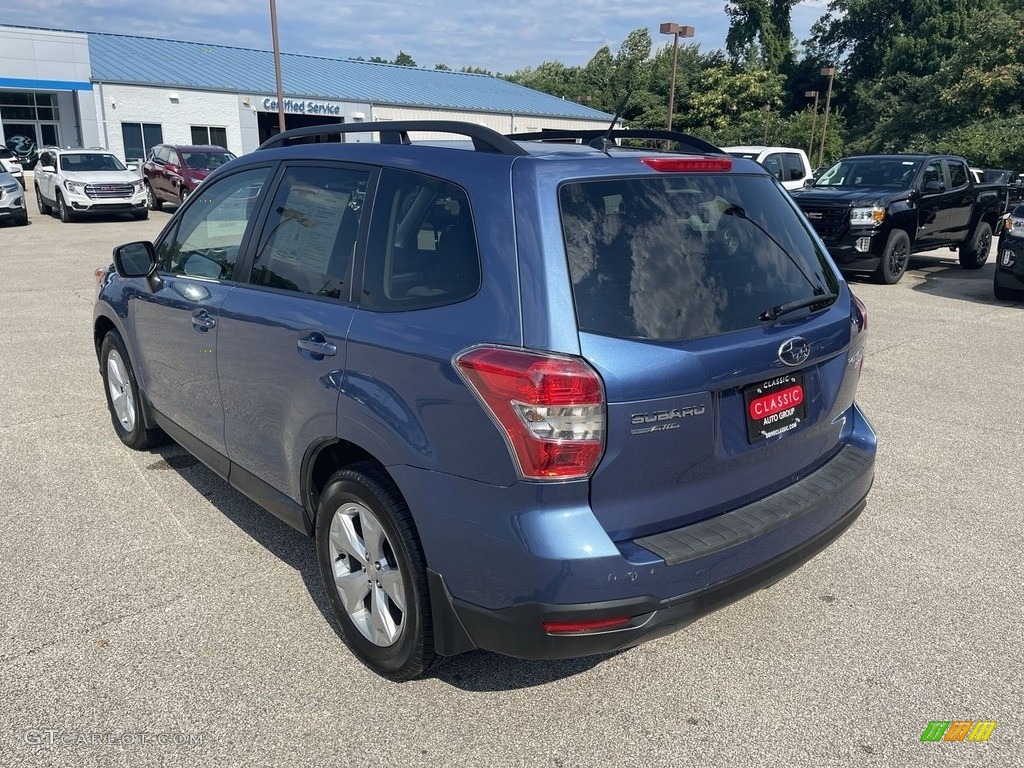 2015 Forester 2.5i Premium - Quartz Blue Pearl / Gray photo #2