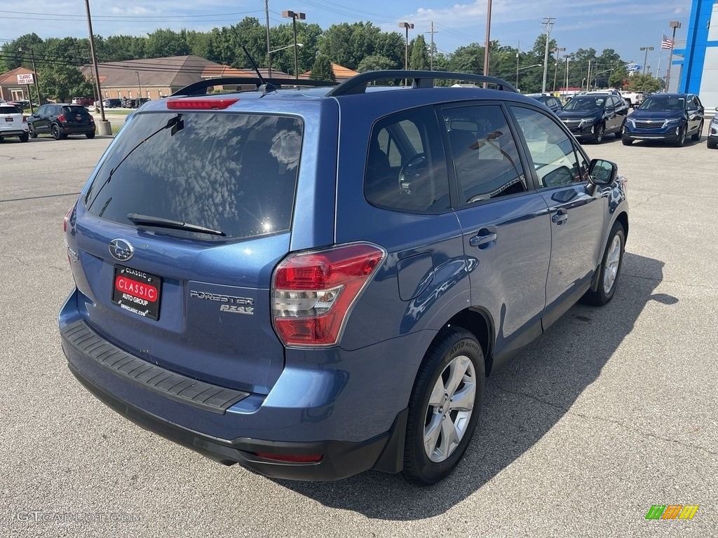 2015 Forester 2.5i Premium - Quartz Blue Pearl / Gray photo #3