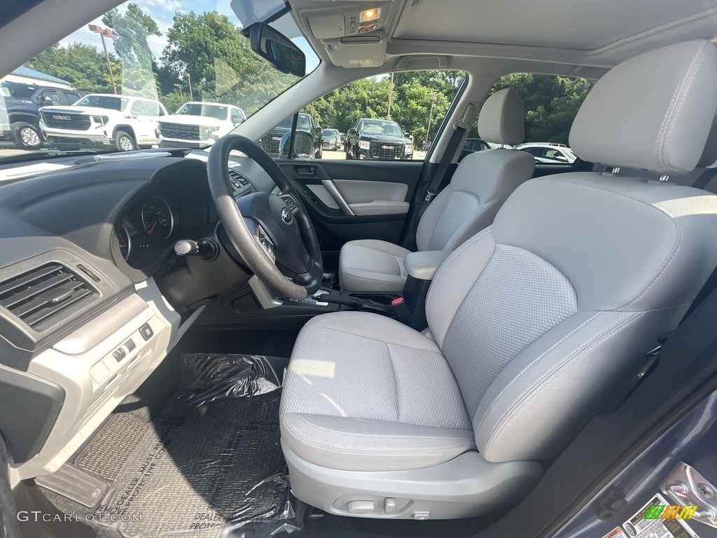 2015 Forester 2.5i Premium - Quartz Blue Pearl / Gray photo #6