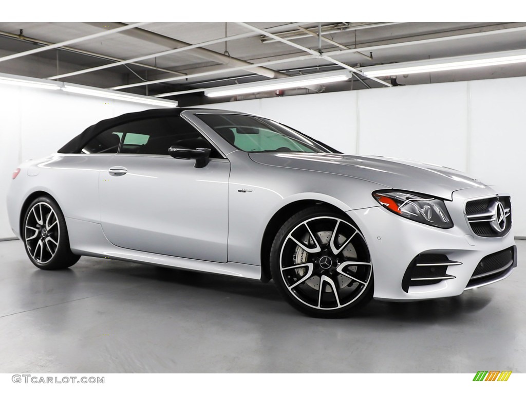2019 E 53 AMG 4Matic Cabriolet - Iridium Silver Metallic / Black photo #3