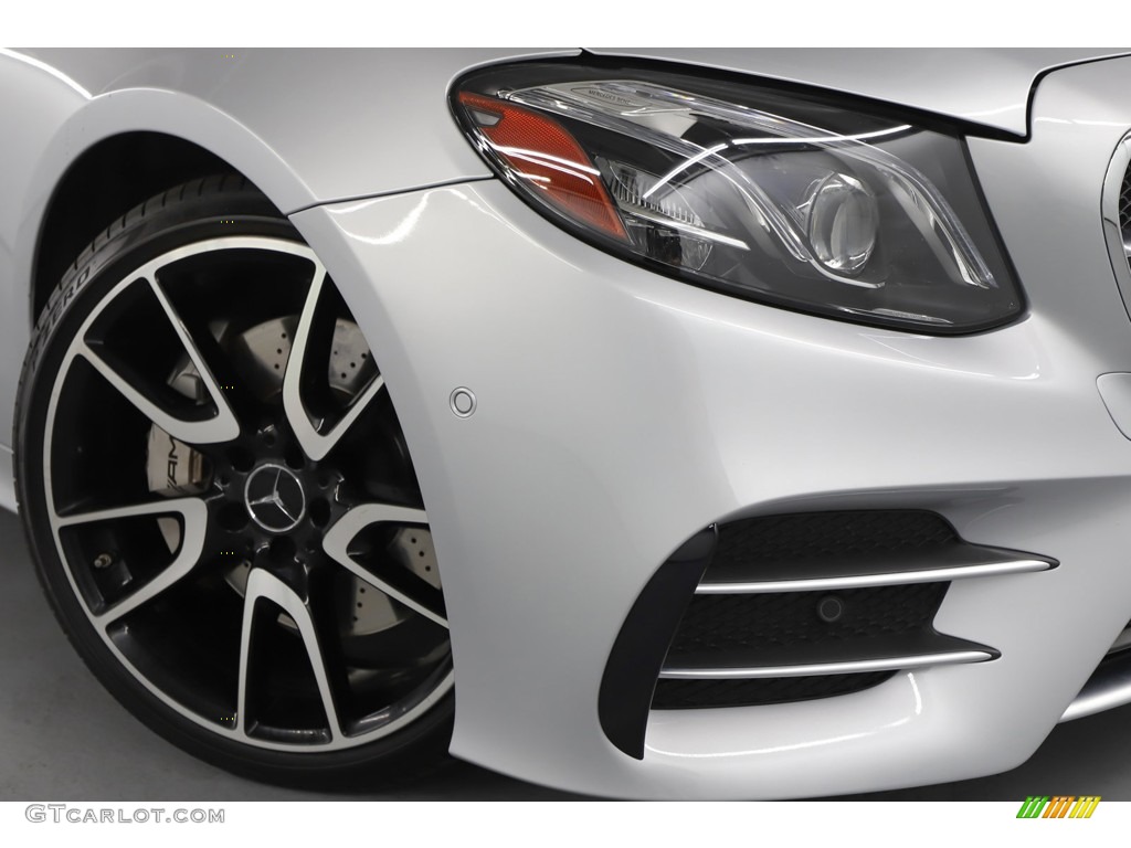 2019 E 53 AMG 4Matic Cabriolet - Iridium Silver Metallic / Black photo #4