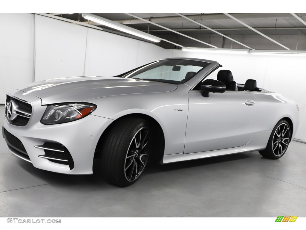 2019 E 53 AMG 4Matic Cabriolet - Iridium Silver Metallic / Black photo #15