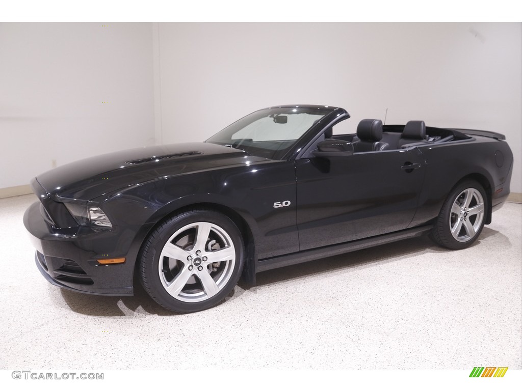 Black 2013 Ford Mustang GT Premium Convertible Exterior Photo #144582662