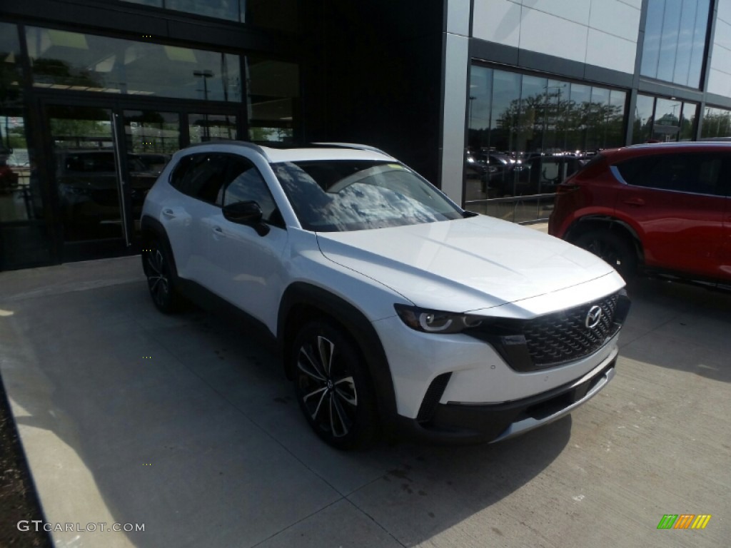 2023 CX-50 Turbo Premium Plus AWD - Wind Chill Pearl / Terracotta photo #1