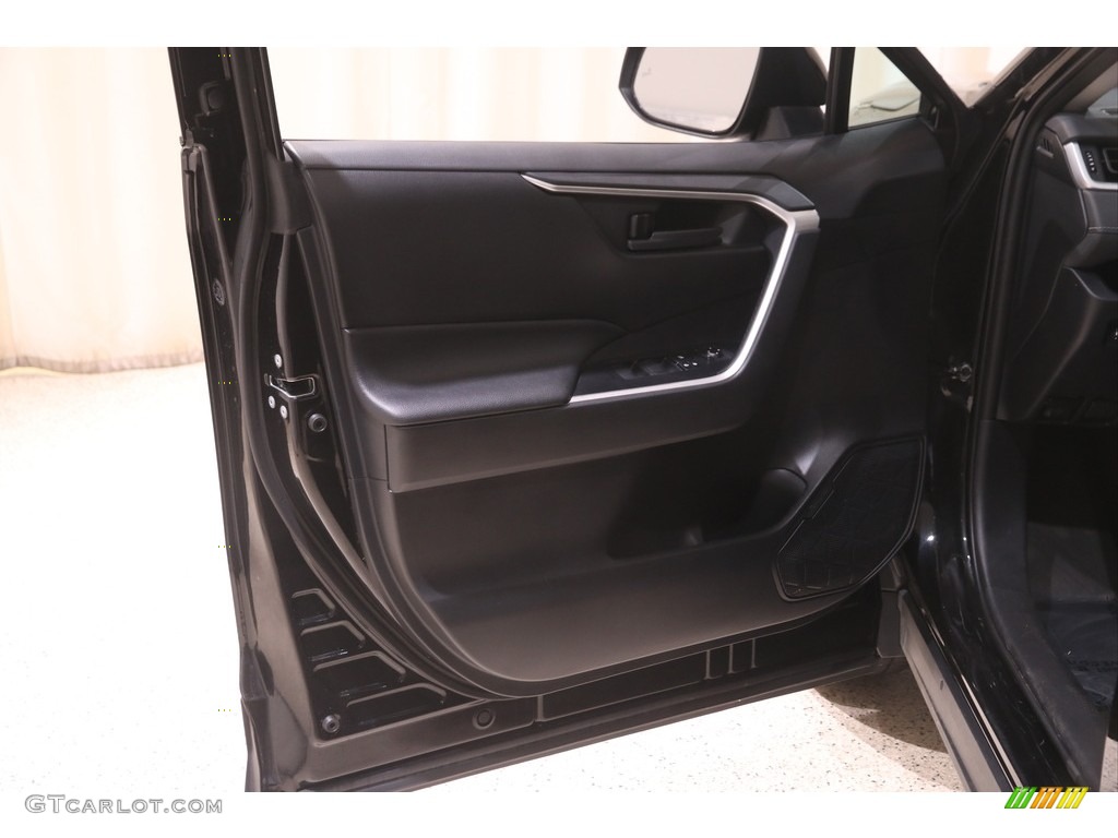 2021 RAV4 LE AWD - Midnight Black Metallic / Black photo #4