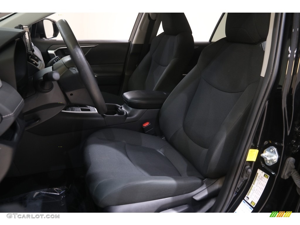 2021 RAV4 LE AWD - Midnight Black Metallic / Black photo #5