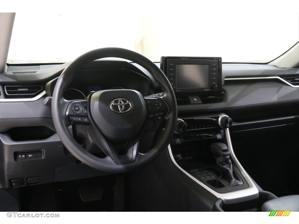 2021 RAV4 LE AWD - Midnight Black Metallic / Black photo #6