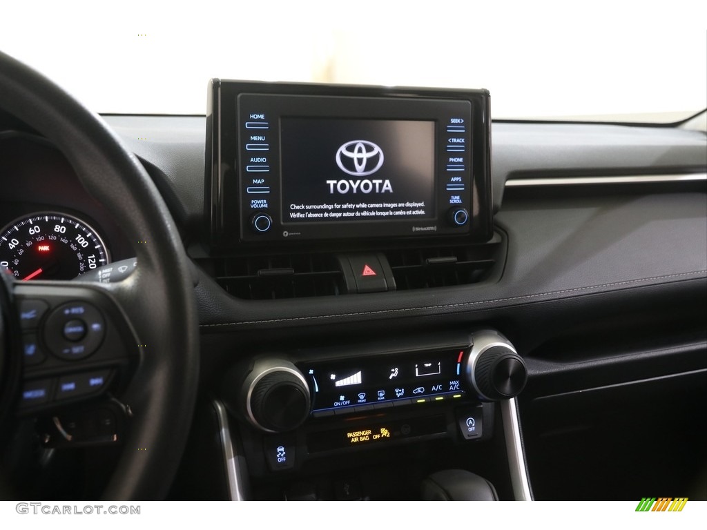 2021 RAV4 LE AWD - Midnight Black Metallic / Black photo #9