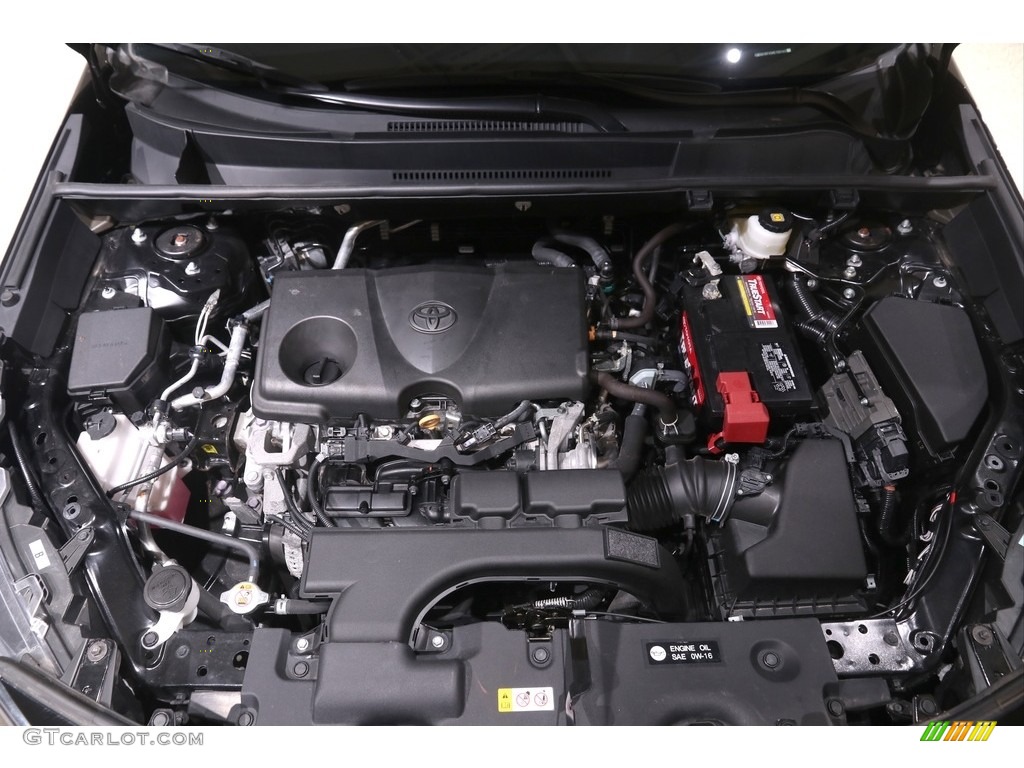 2021 RAV4 LE AWD - Midnight Black Metallic / Black photo #18