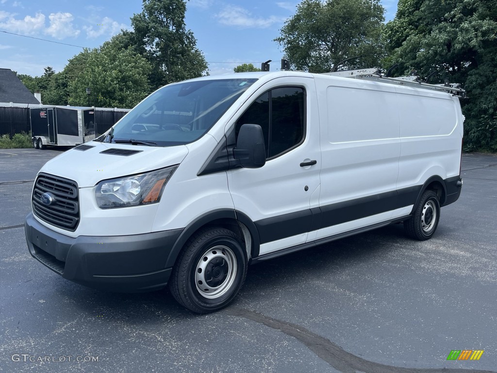 2017 Transit Van 350 LR Long - Oxford White / Charcoal Black photo #1