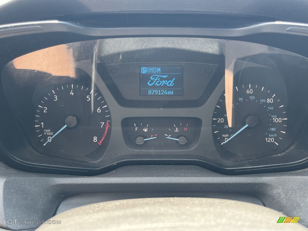 2017 Transit Van 350 LR Long - Oxford White / Charcoal Black photo #3