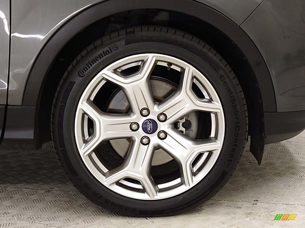 2018 Escape Titanium - Shadow Black / Charcoal Black photo #4