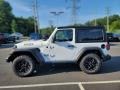 Bright White 2022 Jeep Wrangler Willys 4x4 Exterior