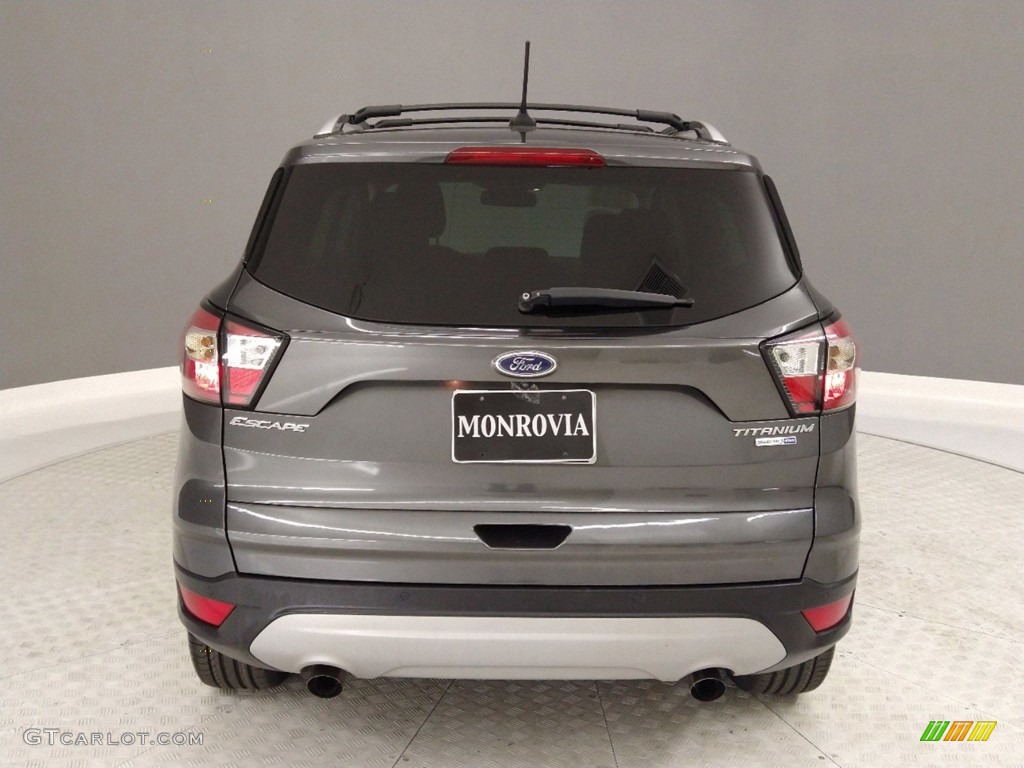 2018 Escape Titanium - Shadow Black / Charcoal Black photo #8