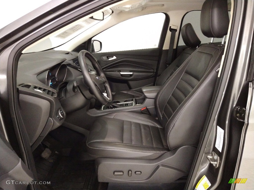 2018 Escape Titanium - Shadow Black / Charcoal Black photo #14