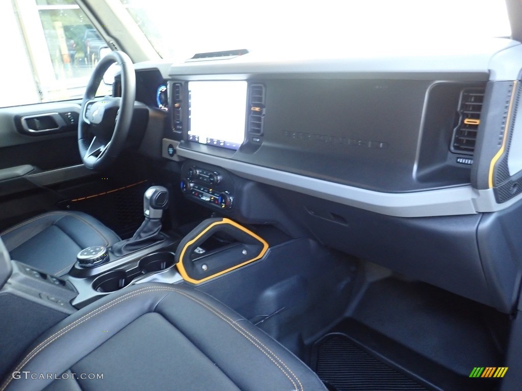 2022 Ford Bronco Badlands 4x4 4-Door Black Onyx Dashboard Photo #144586870