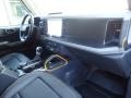 2022 Ford Bronco Black Onyx Interior Dashboard Photo