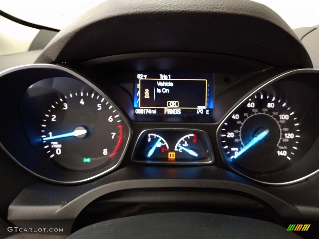 2018 Escape Titanium - Shadow Black / Charcoal Black photo #20