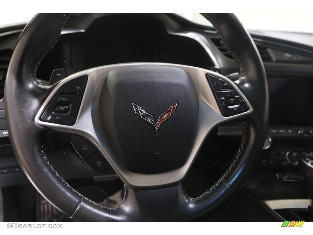 2015 Corvette Stingray Coupe - Arctic White / Jet Black photo #7