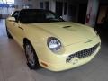 2002 Inspiration Yellow Ford Thunderbird Deluxe Roadster  photo #5