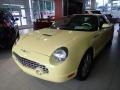 2002 Inspiration Yellow Ford Thunderbird Deluxe Roadster  photo #7