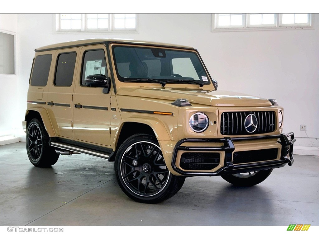 Desert Sand 2022 Mercedes-Benz G 63 AMG Exterior Photo #144587419