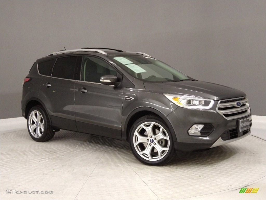 2018 Escape Titanium - Shadow Black / Charcoal Black photo #35