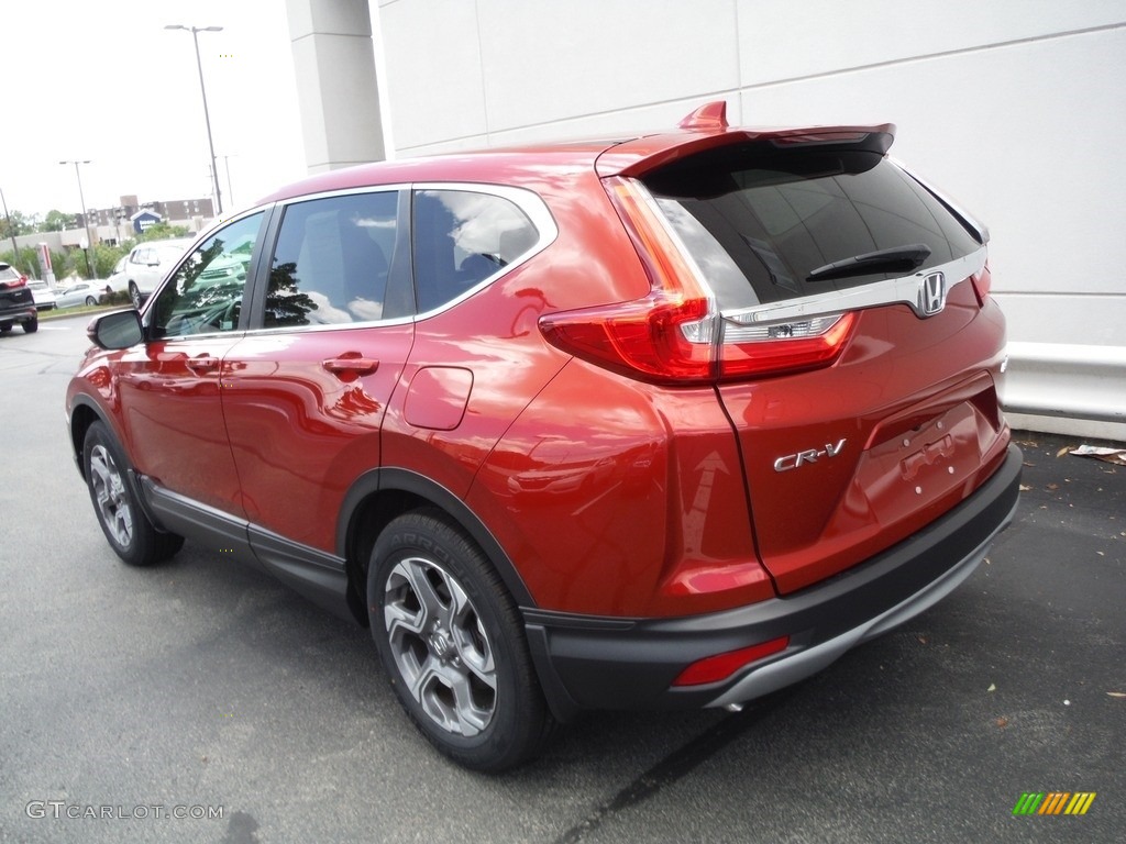 2019 CR-V EX-L AWD - Molten Lava Pearl / Ivory photo #10