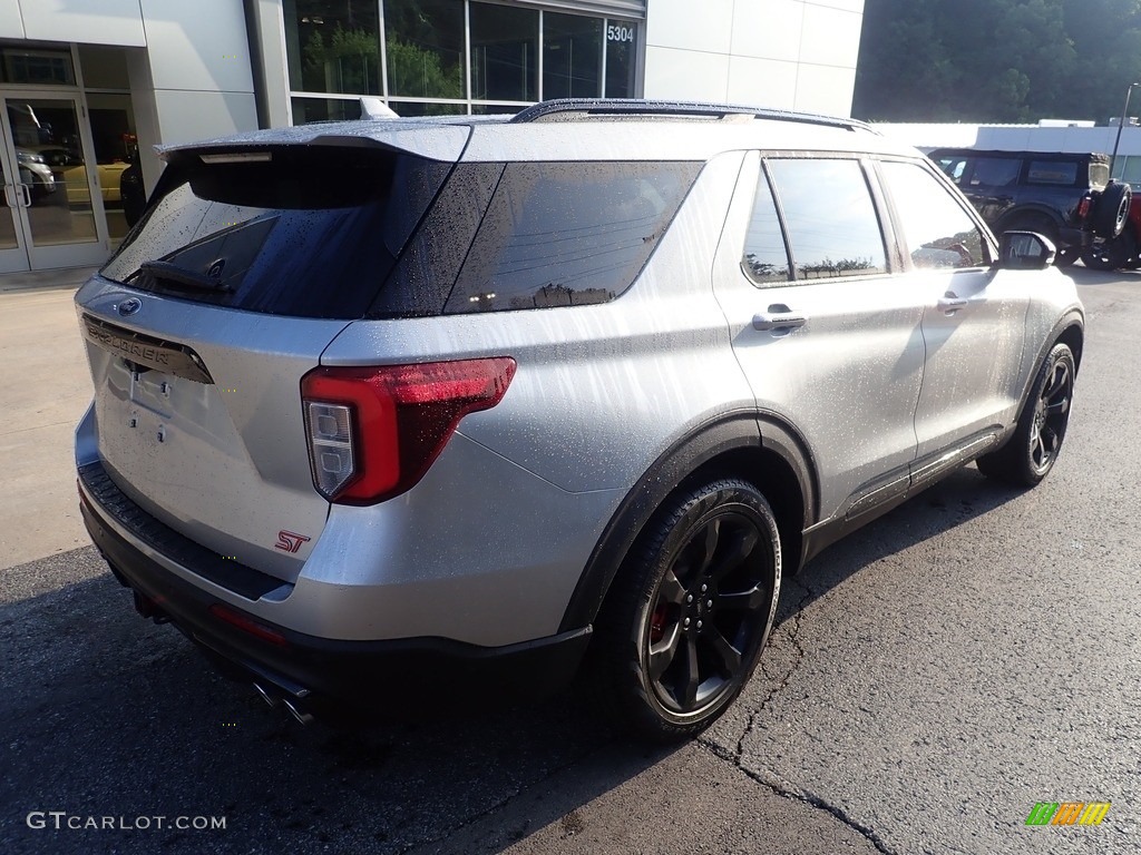 2020 Explorer ST 4WD - Iconic Silver Metallic / Ebony photo #2