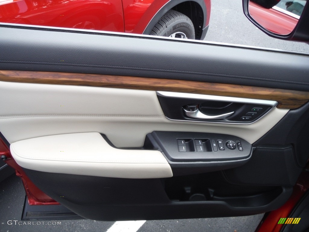 2019 CR-V EX-L AWD - Molten Lava Pearl / Ivory photo #17