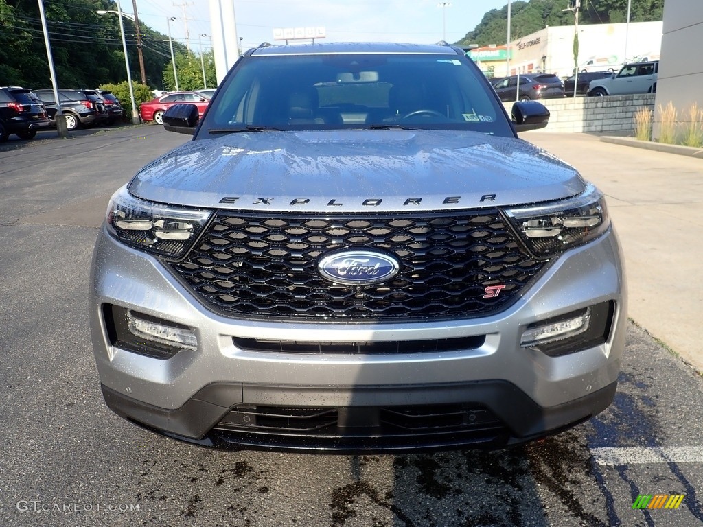 2020 Explorer ST 4WD - Iconic Silver Metallic / Ebony photo #8