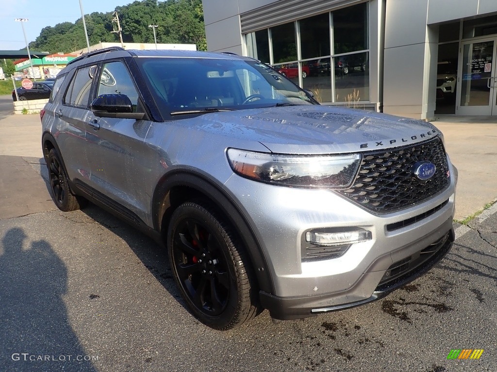 2020 Explorer ST 4WD - Iconic Silver Metallic / Ebony photo #9