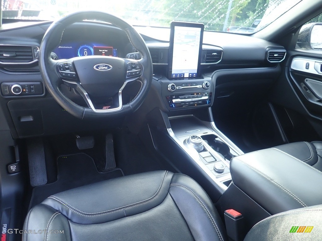 2020 Explorer ST 4WD - Iconic Silver Metallic / Ebony photo #21