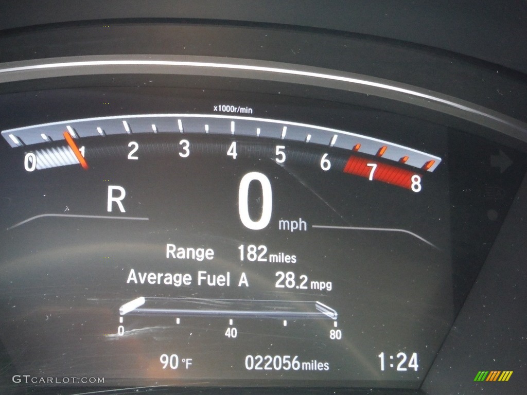 2019 CR-V EX-L AWD - Molten Lava Pearl / Ivory photo #37