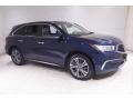 Fathom Blue Pearl 2019 Acura MDX Technology SH-AWD
