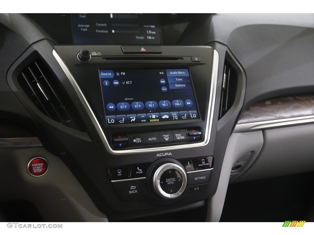 2019 MDX Technology SH-AWD - Fathom Blue Pearl / Graystone photo #14