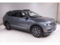 Platinum Gray Metallic 2021 Volkswagen Tiguan SE 4Motion