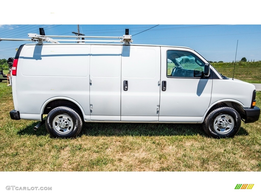 Summit White 2016 Chevrolet Express 2500 Cargo WT Exterior Photo #144591049