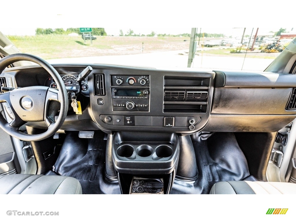 2016 Chevrolet Express 2500 Cargo WT Medium Pewter Dashboard Photo #144591136