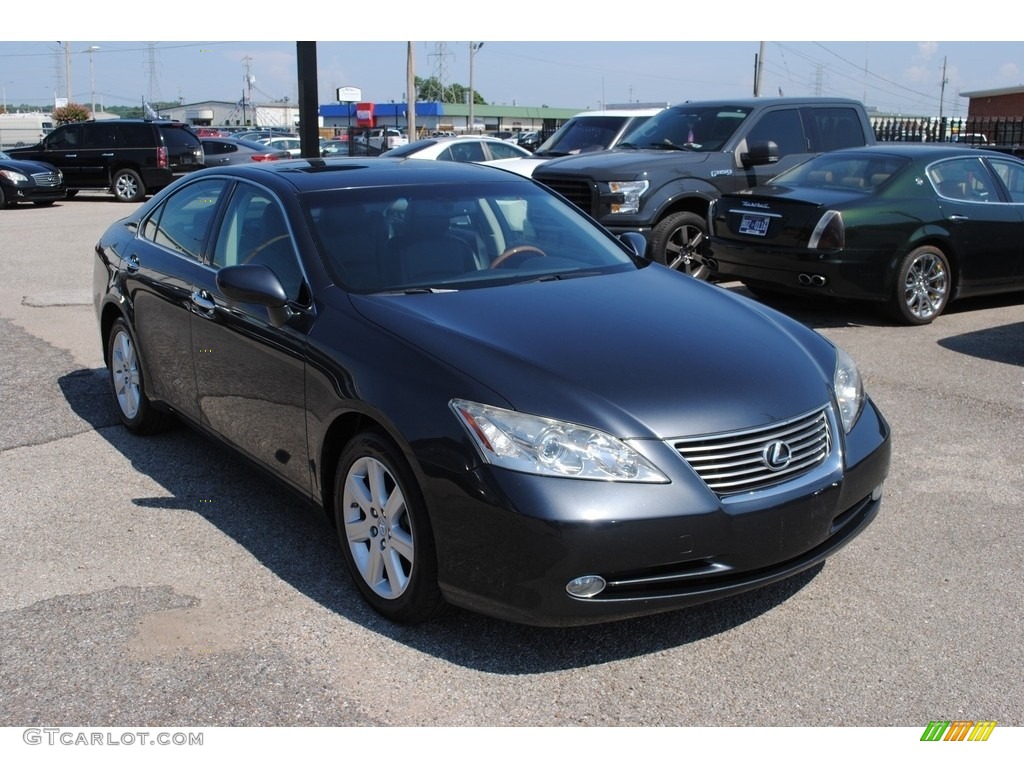 2009 ES 350 - Smokey Granite Mica / Black photo #7