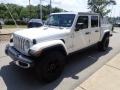 2020 Bright White Jeep Gladiator Overland 4x4  photo #6