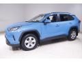 2019 Blue Flame Toyota RAV4 XLE  photo #3