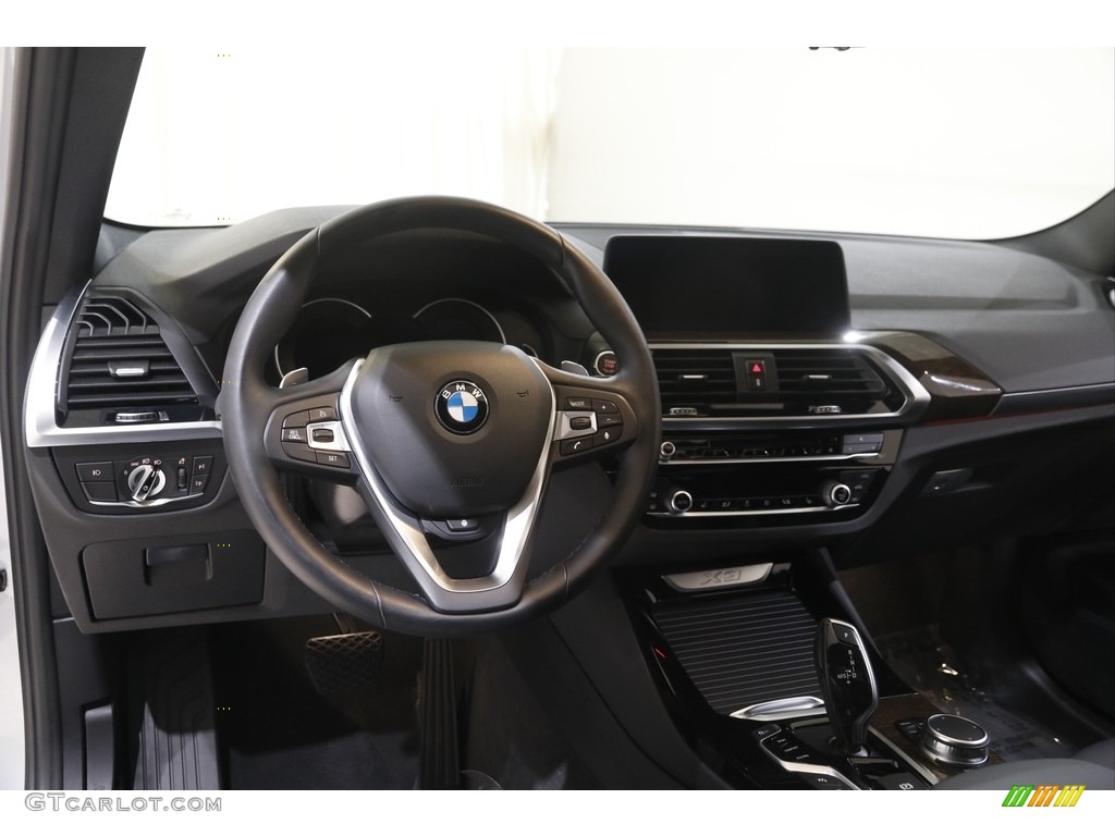 2019 X3 xDrive30i - Glacier Silver Metallic / Black photo #6
