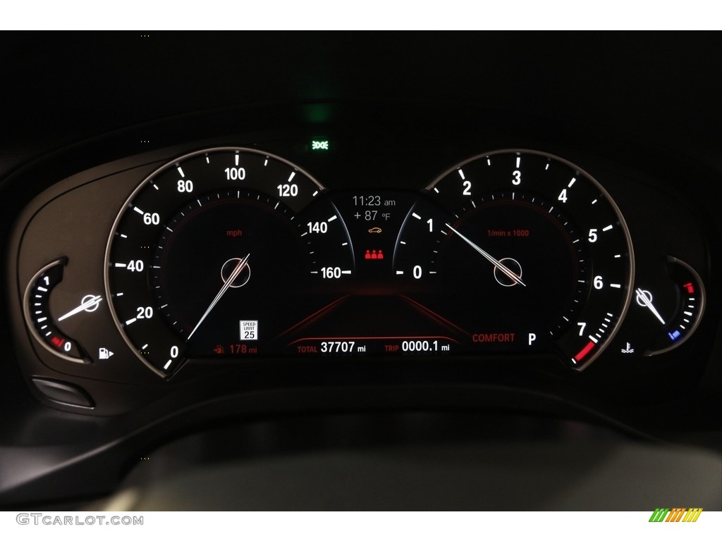 2019 X3 xDrive30i - Glacier Silver Metallic / Black photo #8